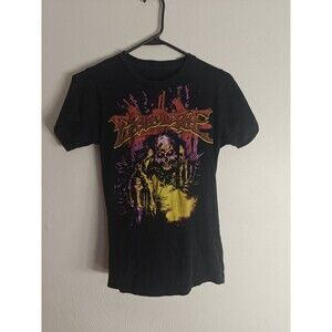 Rare 2010 Escape The Fate skeleton metal band tour T shirt small